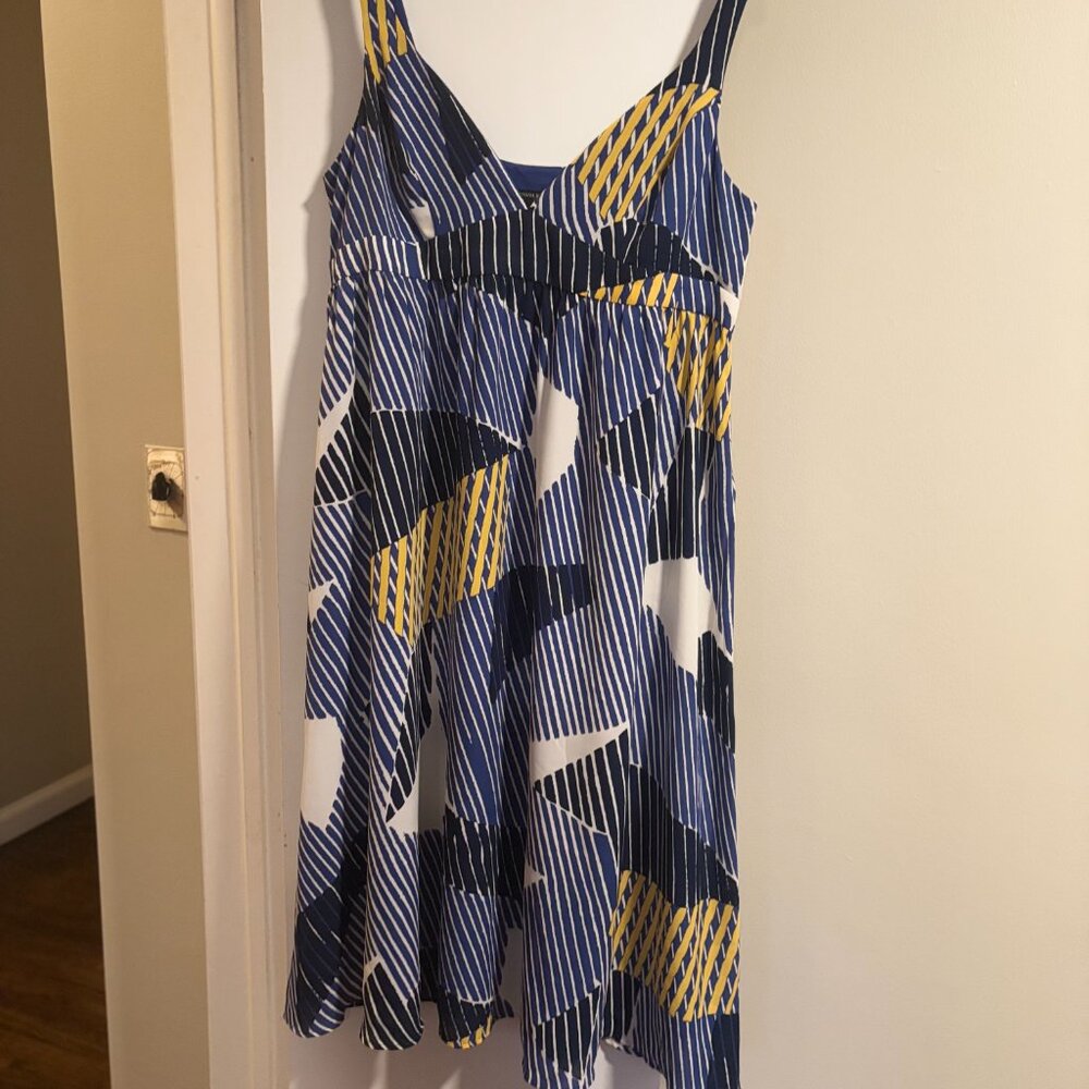 Banana Republic Summer/Spring dress Empire waist/A-line Size 14 - Picture 4 of 13
